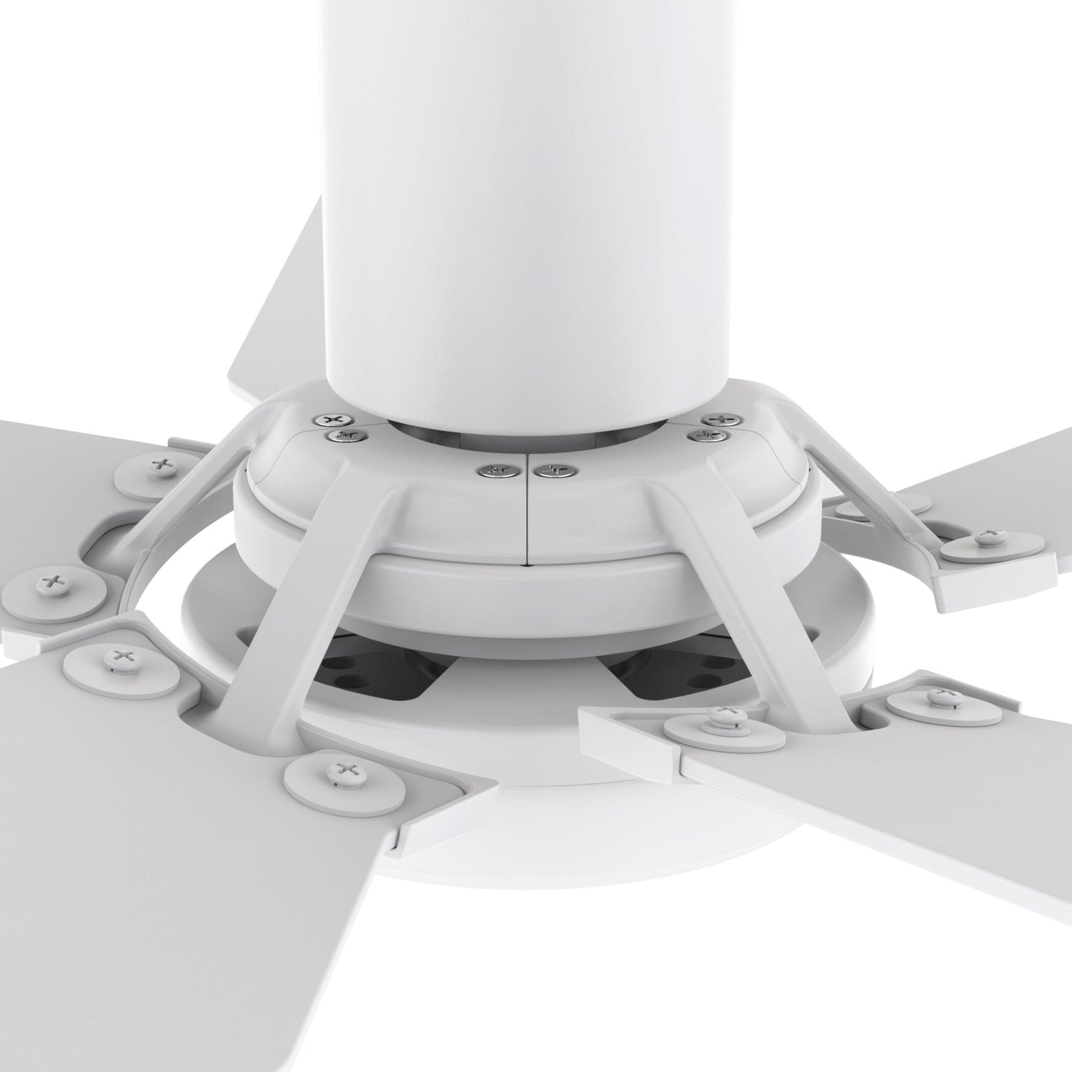 KAJ 52 inch 5-Blade Flush Mount Smart Ceiling Fan with LED Light & Remote