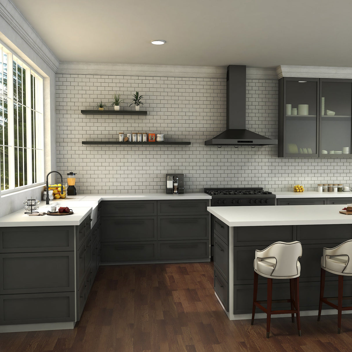 ZLINE Sierra Kitchen Faucet in Matte Black (SRA-KF-MB)