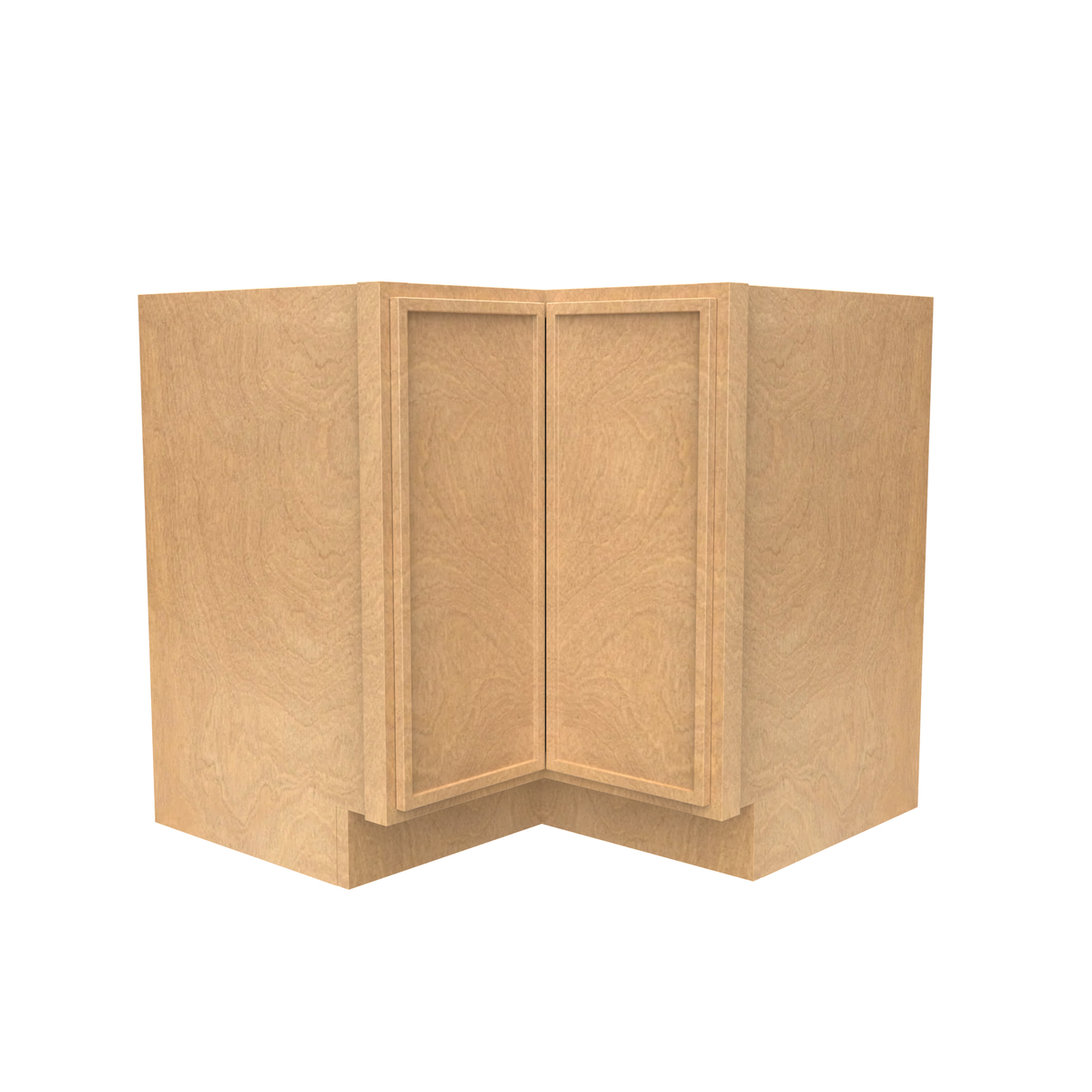 Slim Shaker Karamel - 33 Inch Lazy Susan Base Cabinet - 33" Width x 34.5" Height x 24" Depth