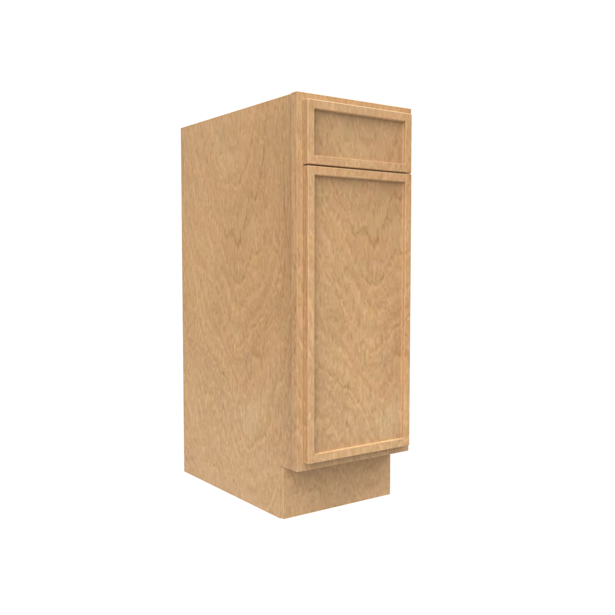 Slim Shaker Karamel - 12 Inch Vanity Base Cabinet - 12" Width x 34.5" Height x 21" Depth