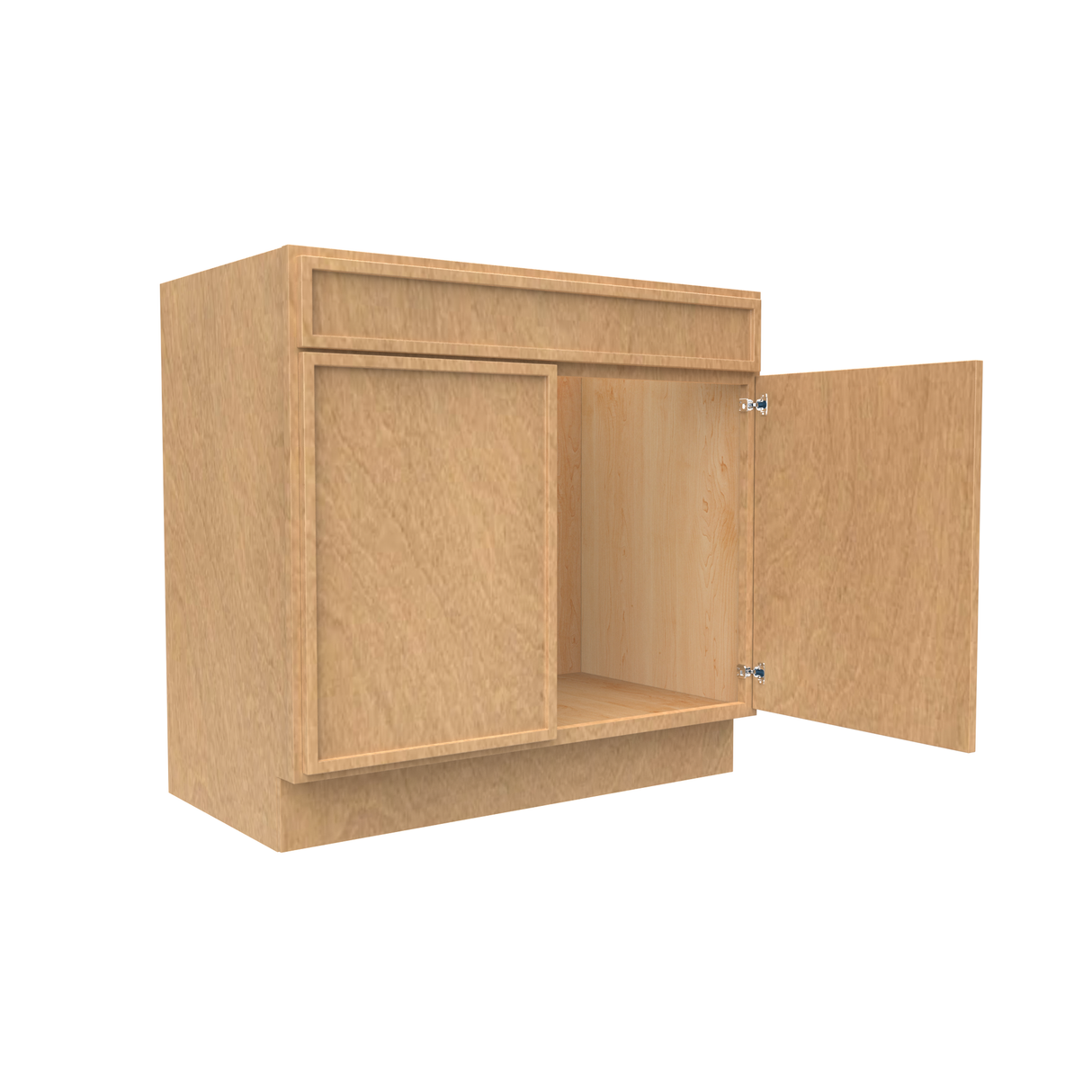 Slim Shaker Karamel - 36 Inch Vanity Sink Base Cabinet - 36" Width x 34.5" Height x 21" Depth