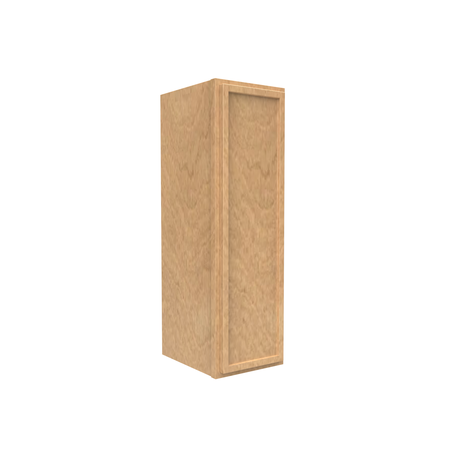Slim Shaker Karamel - 9 Inch Height Single Door Wall Cabinet - 9" Width x 30" Height x 12" Depth
