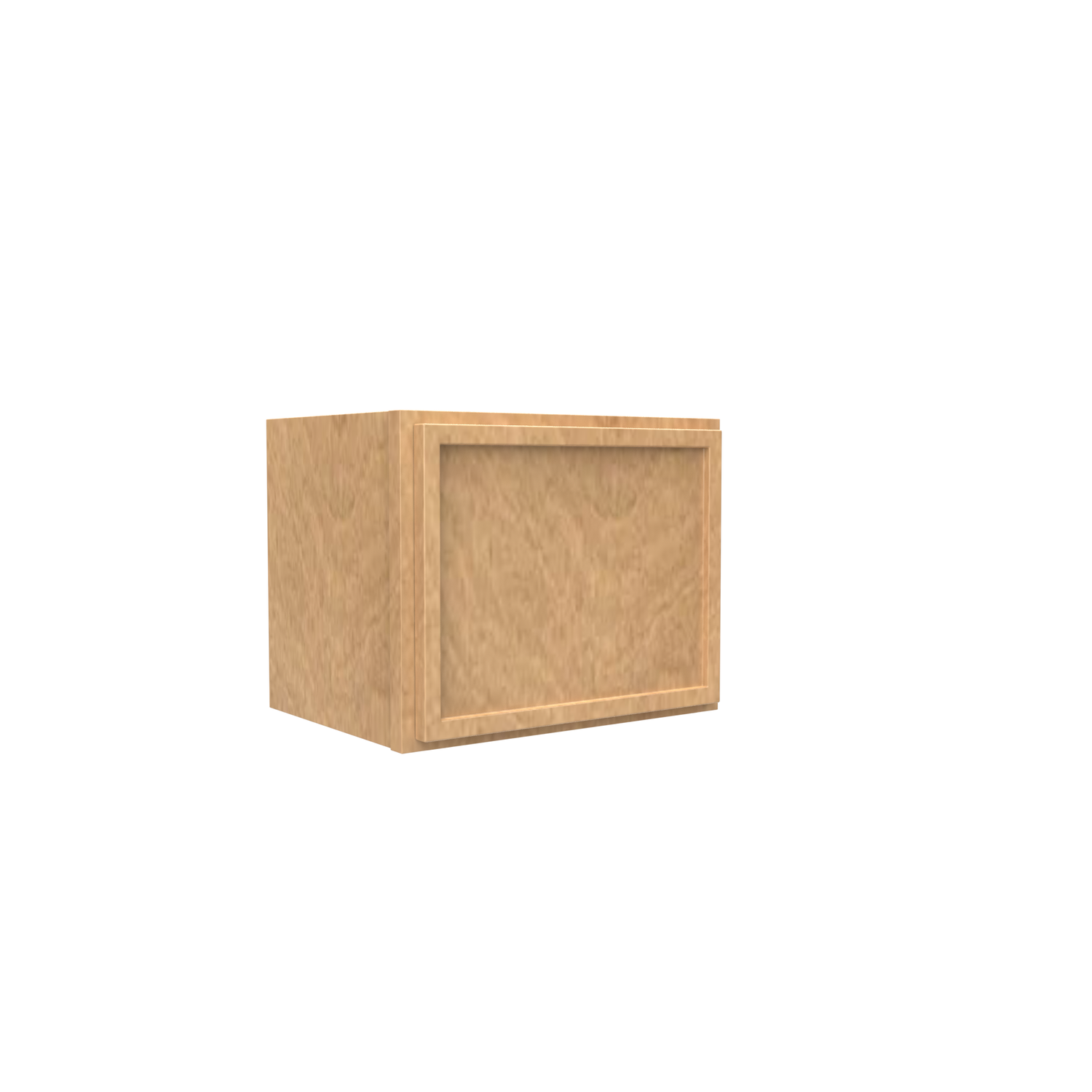 RTA - Slim Shaker Karamel - 12"Height Single Door Wall Cabinets - 15"W x 12"H x 12"D