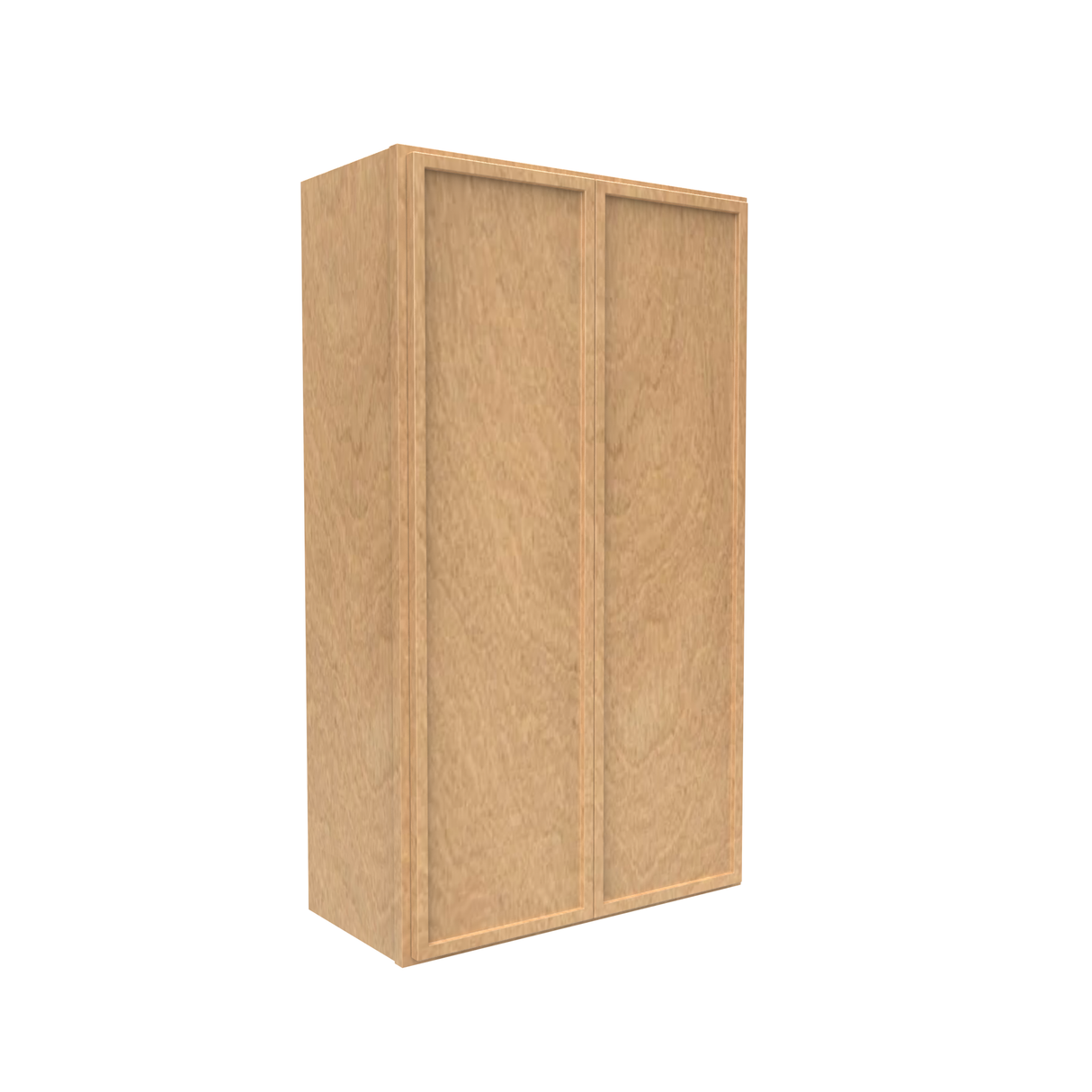 Slim Shaker Karamel - 24 Inch Height Double Door Wall Cabinet - 24" Width x 42" Height x 12" Depth