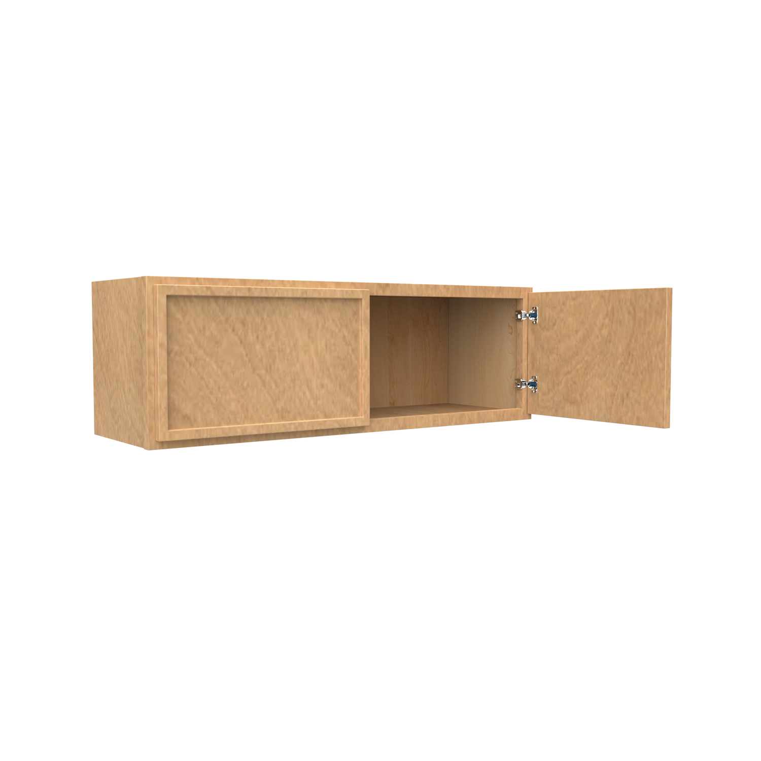Slim Shaker Karamel - 36 Inch Height Double Door Wall Cabinet - 36" Width x 12" Height x 12" Depth