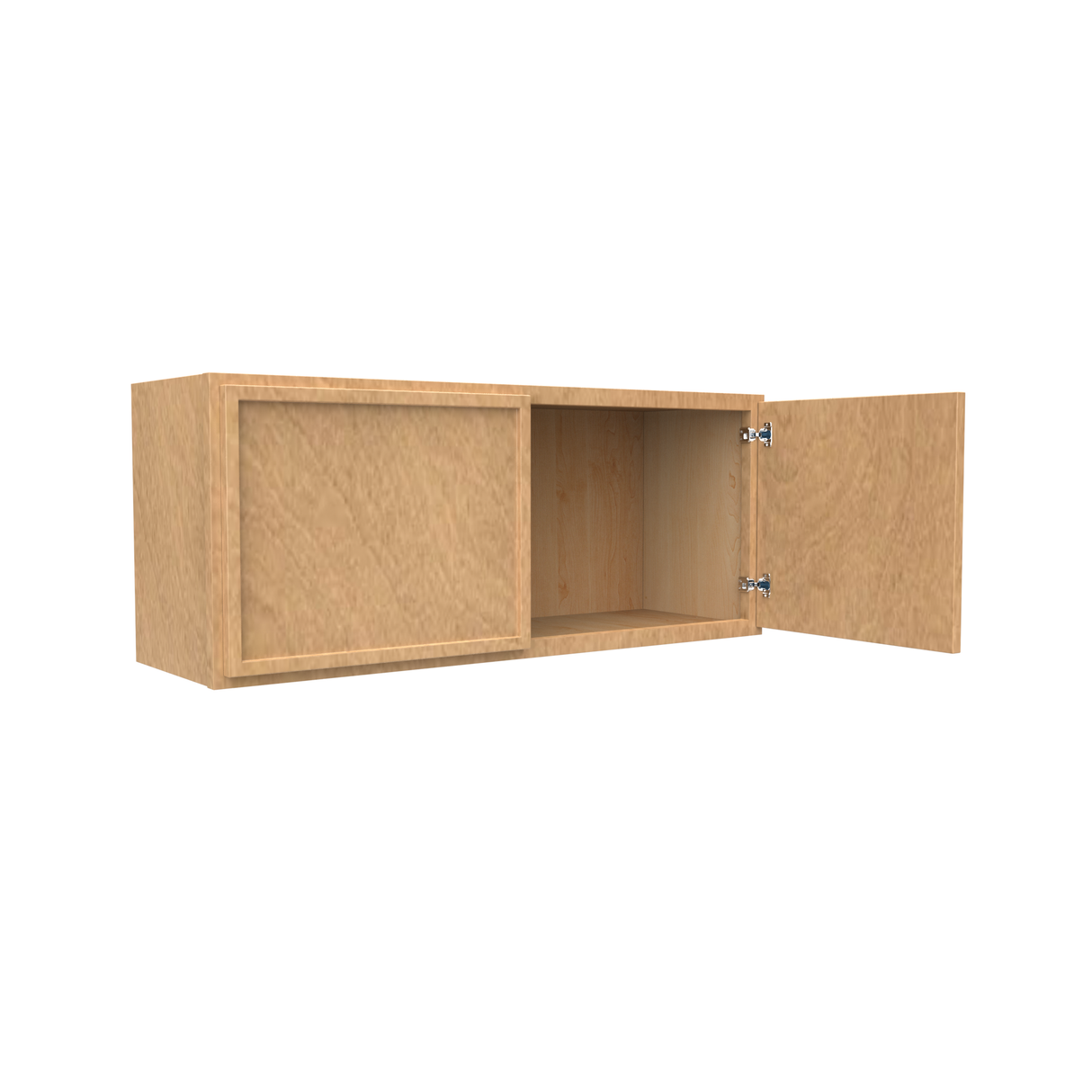 Slim Shaker Karamel - 36 Inch Height Double Door Wall Cabinet - 36" Width x 15" Height x 12" Depth
