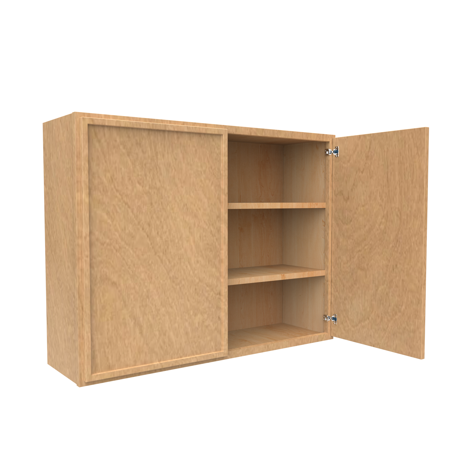 Slim Shaker Karamel - 39 Inch Height Double Door Wall Cabinet - 39" Width x 30" Height x 12" Depth
