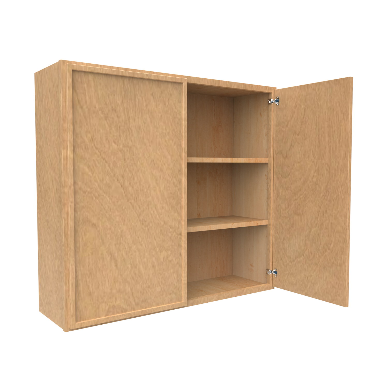 Slim Shaker Karamel - 39 Inch Height Double Door Wall Cabinet - 39" Width x 36" Height x 12" Depth