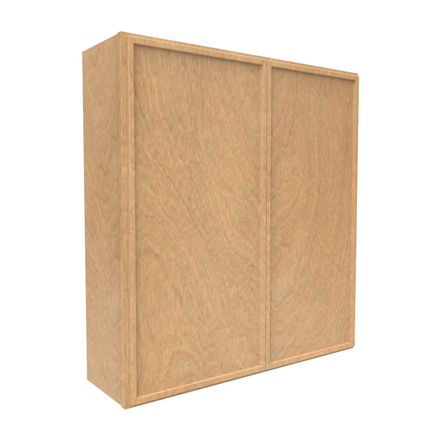 Slim Shaker Karamel - 39 Inch Height Double Door Wall Cabinet - 39" Width x 42" Height x 12" Depth
