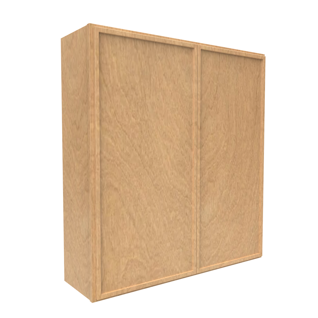 Slim Shaker Karamel - 39 Inch Height Double Door Wall Cabinet - 39