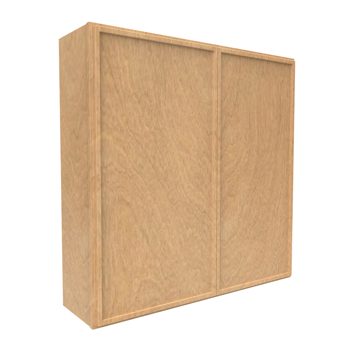 Slim Shaker Karamel - 42 Inch Height Double Door Wall Cabinet - 42" Width x 42" Height x 12" Depth