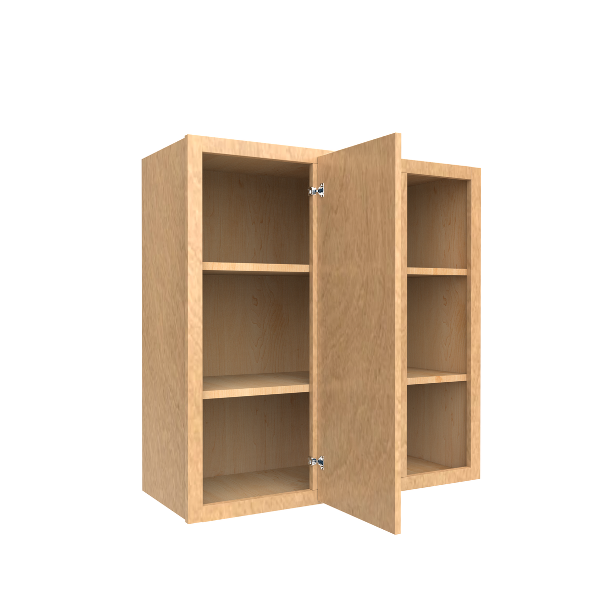 Slim Shaker Karamel - 30x30 Inch Wall Blind Corner Wall Cabinet - 30" Width x 30" Height x 12" Depth