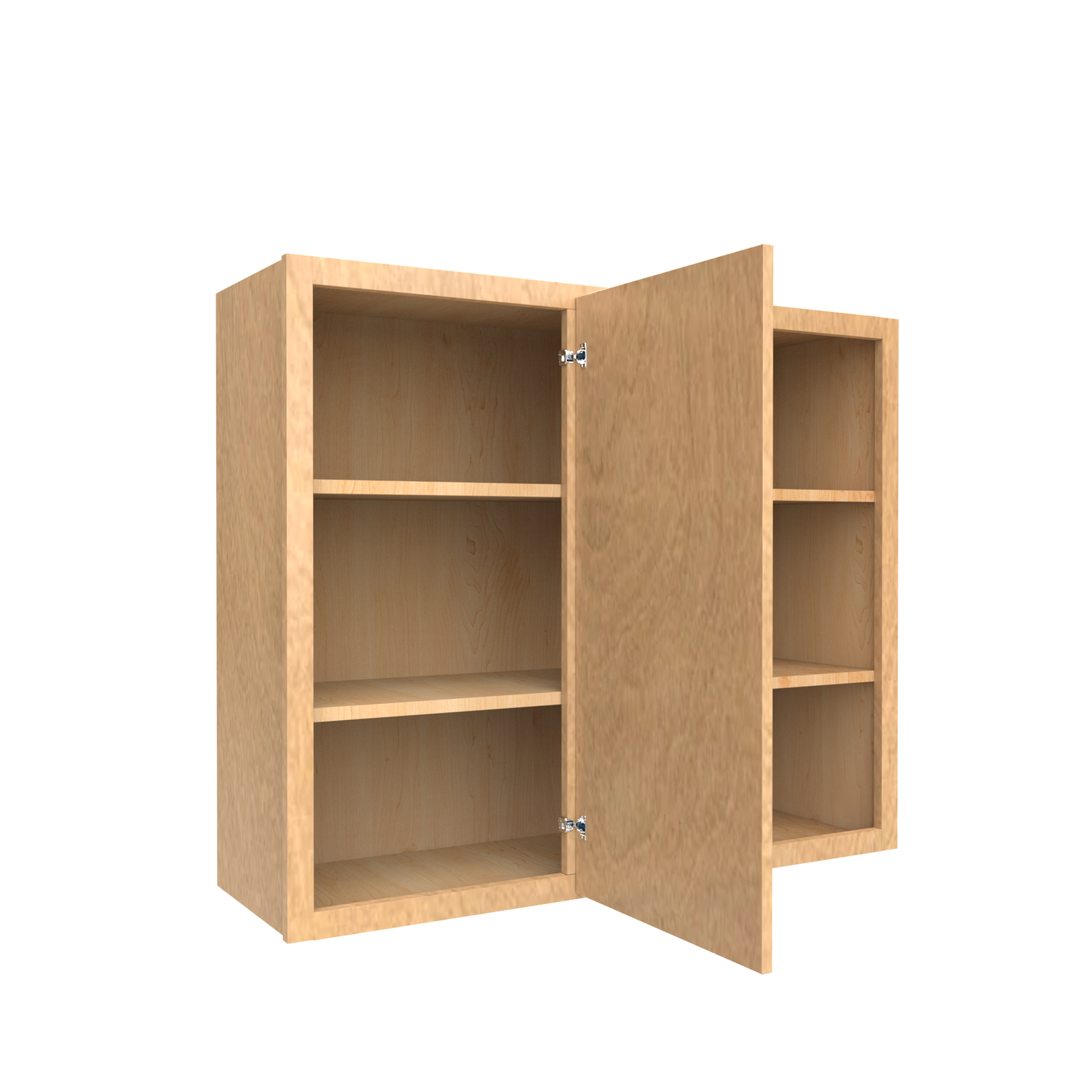 Slim Shaker Karamel - 36x30 Inch Wall Blind Corner Wall Cabinet - 36" Width x 30" Height x 12" Depth