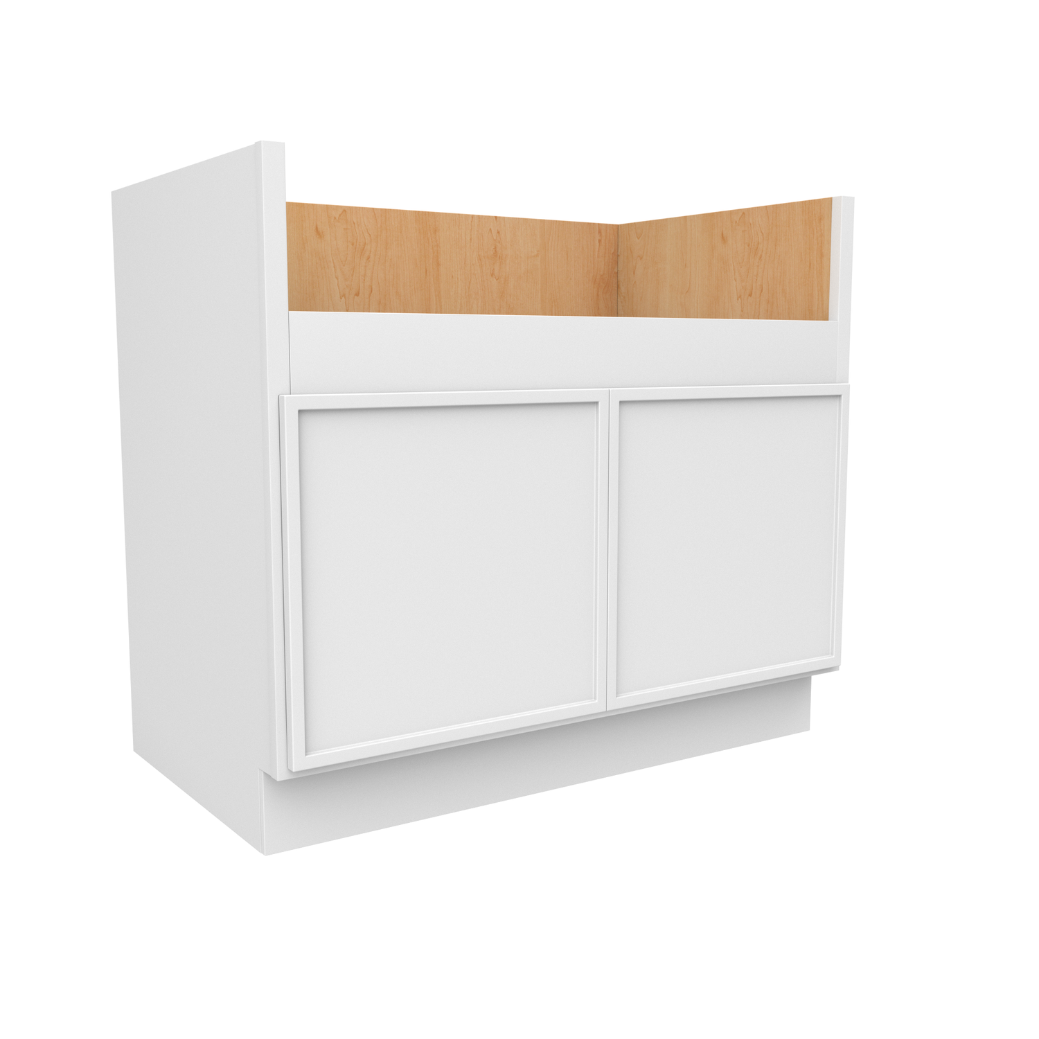 Slim Shaker Oatmeal - 39 Inch Farm Sink Base Cabinet - 39" Width x 34.5" Height x 24" Depth