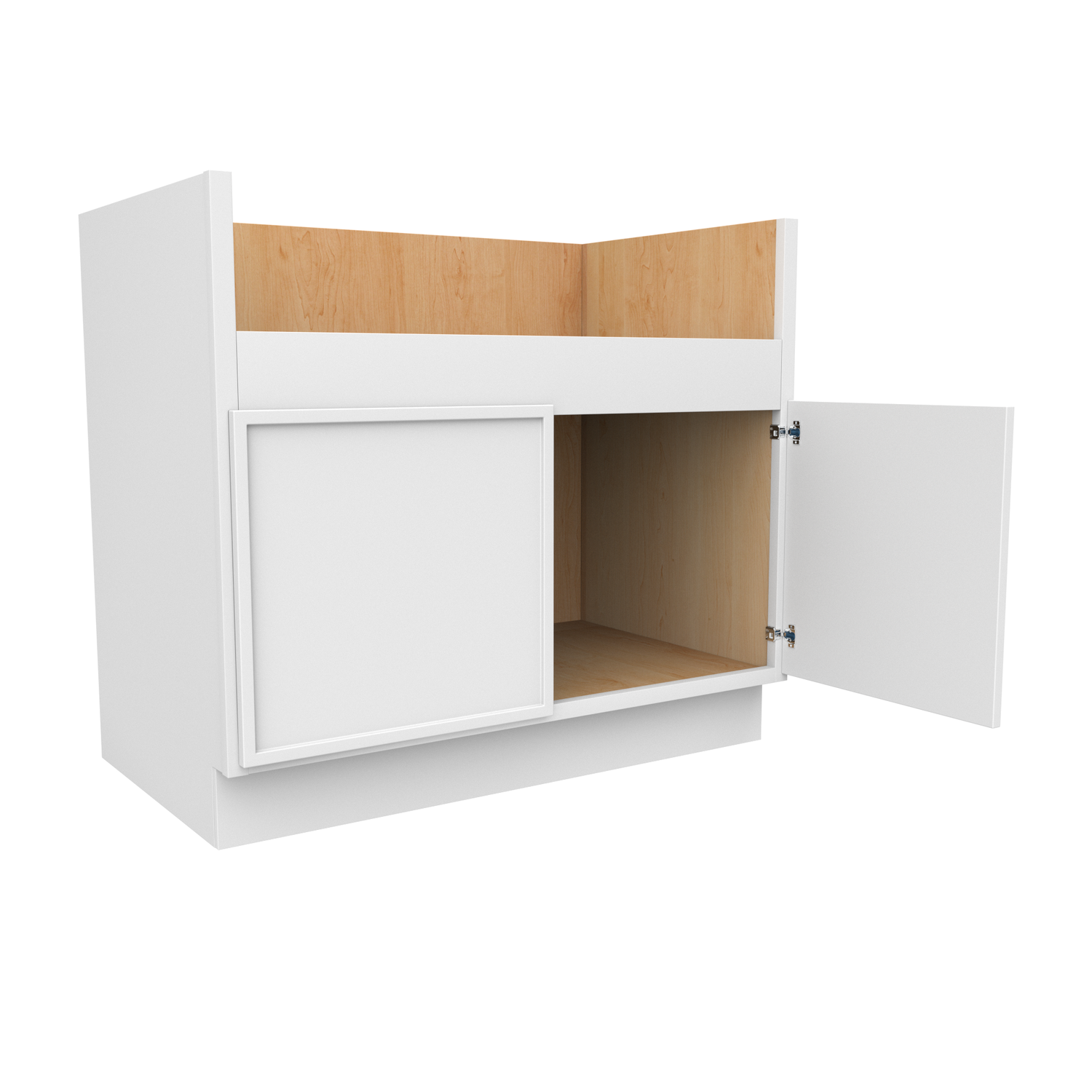 Slim Shaker Oatmeal - 39 Inch Farm Sink Base Cabinet - 39" Width x 34.5" Height x 24" Depth