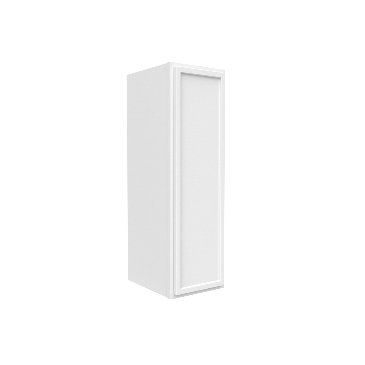 Slim Shaker Oatmeal - 9 Inch Height Single Door Wall Cabinet - 9" Width x 30" Height x 12" Depth