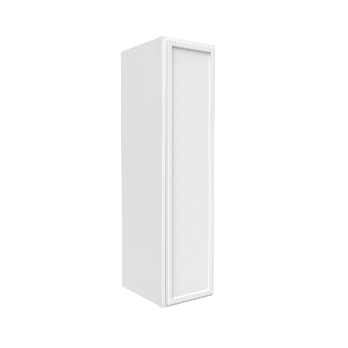 Slim Shaker Oatmeal - 9 Inch Height Single Door Wall Cabinet - 09" Width x 36" Height x 12" Depth