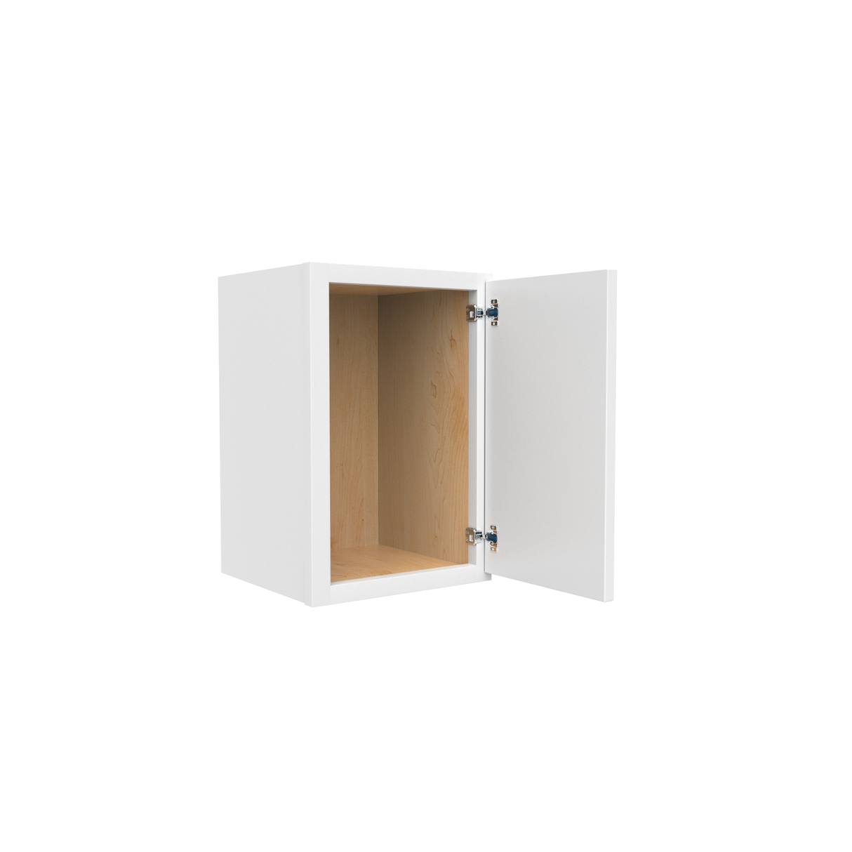 Slim Shaker Oatmeal - 21 Inch Height Single Door Wall Cabinet - 21" Width x 18" Height x 12" Depth