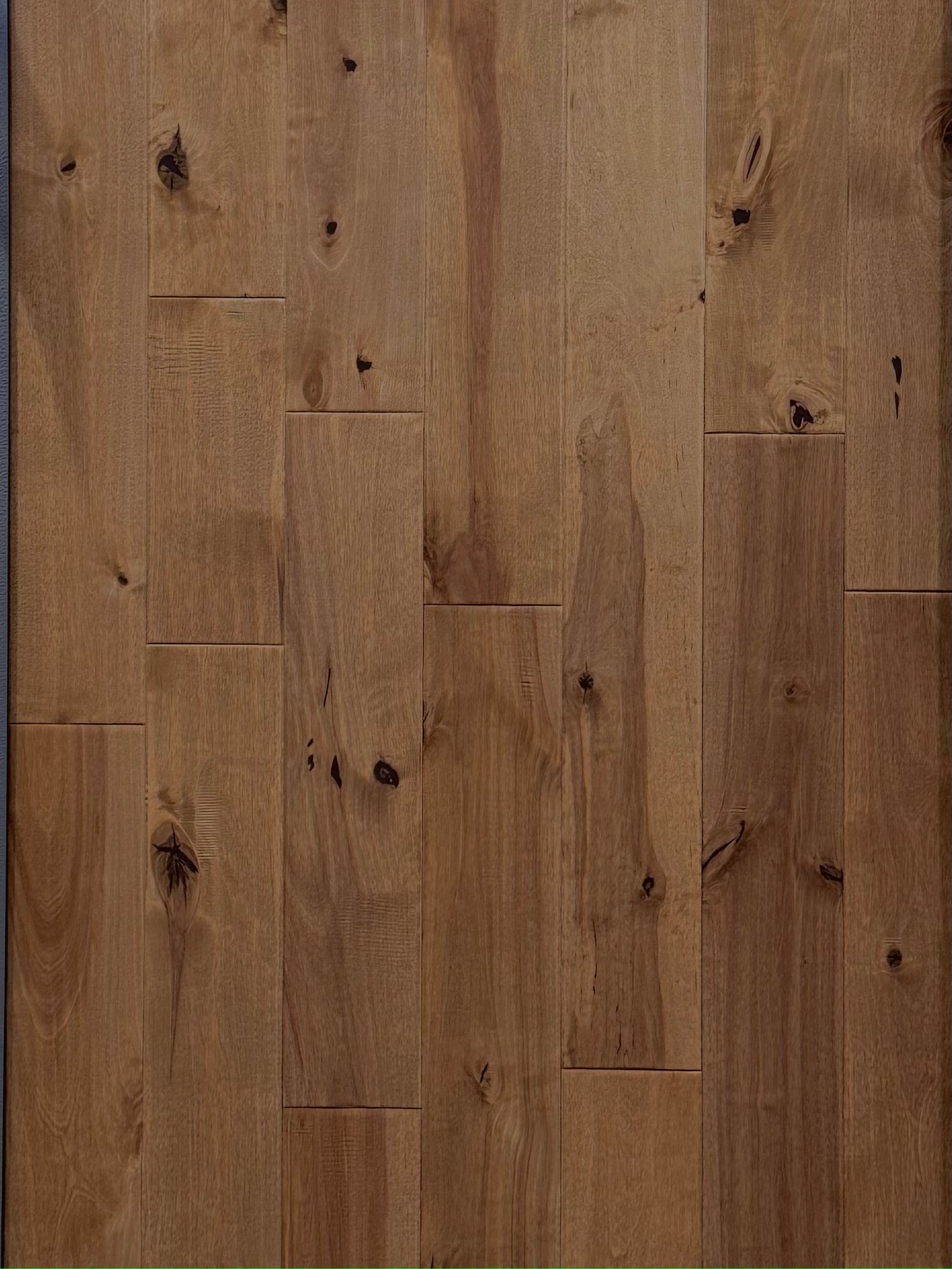 Solid Golden Teak 3/4''X5''XRL Flat,23.25 SF/box, Sedona Charm