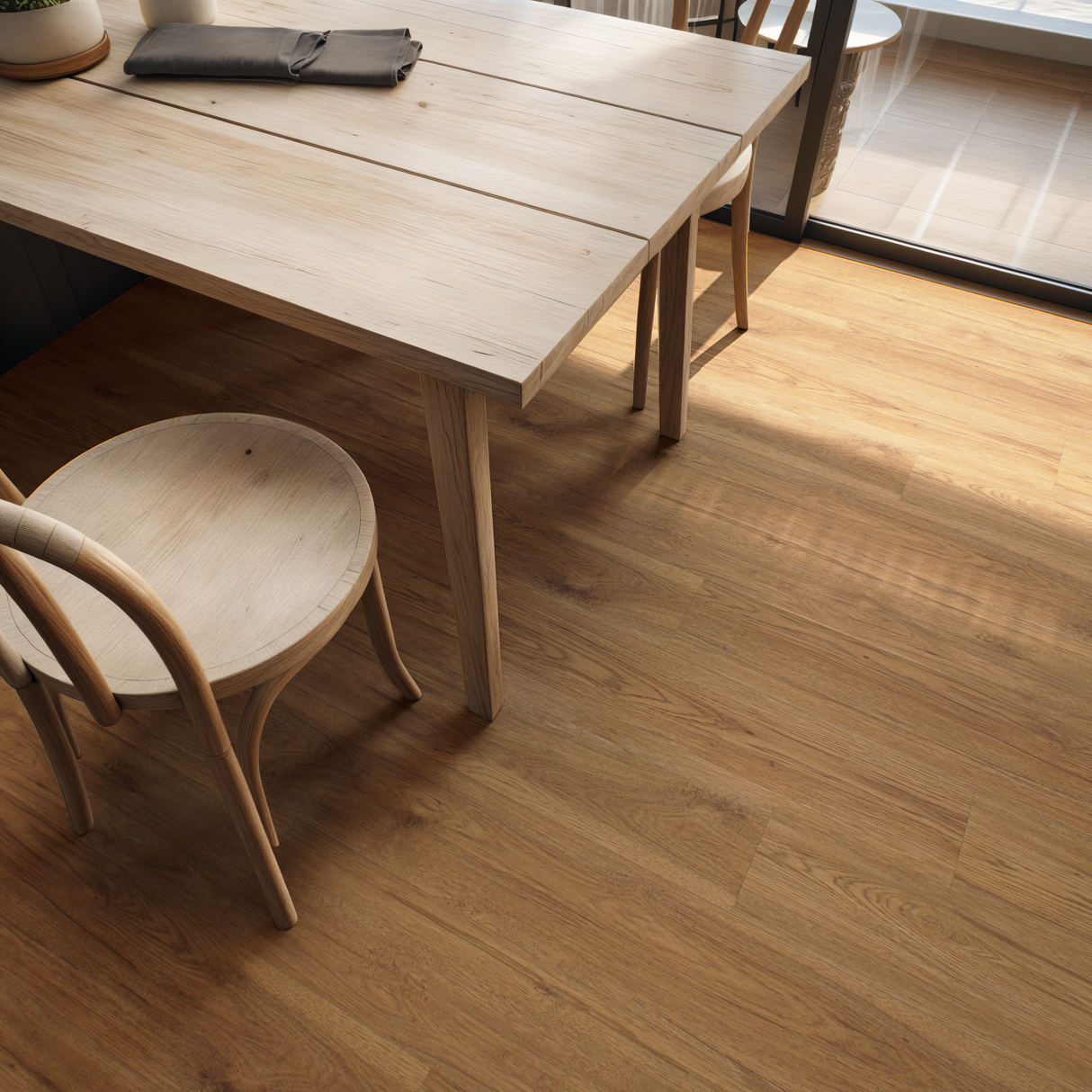 COREtec Plus 7 Plank VV024-00714 Waterproof Rigid Core, Marsh Oak WPC Luxury Vinyl Floor Plank 7" x 48" x 8mm