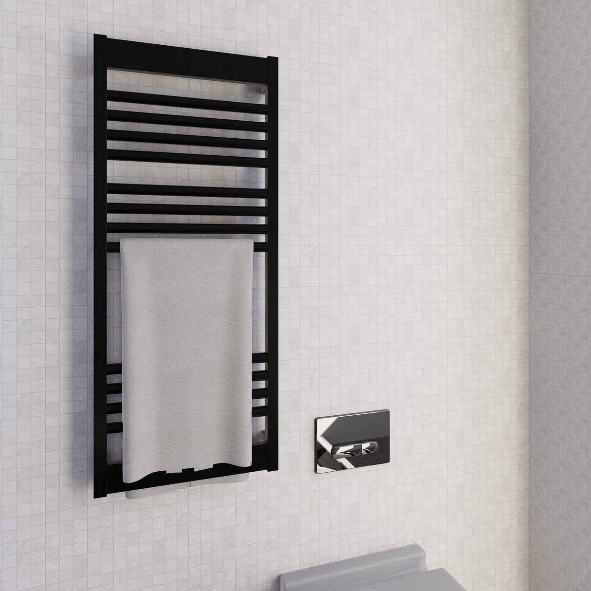 2 X 2 In Lumino Ivory Matte Glazed Porcelain Mosaic