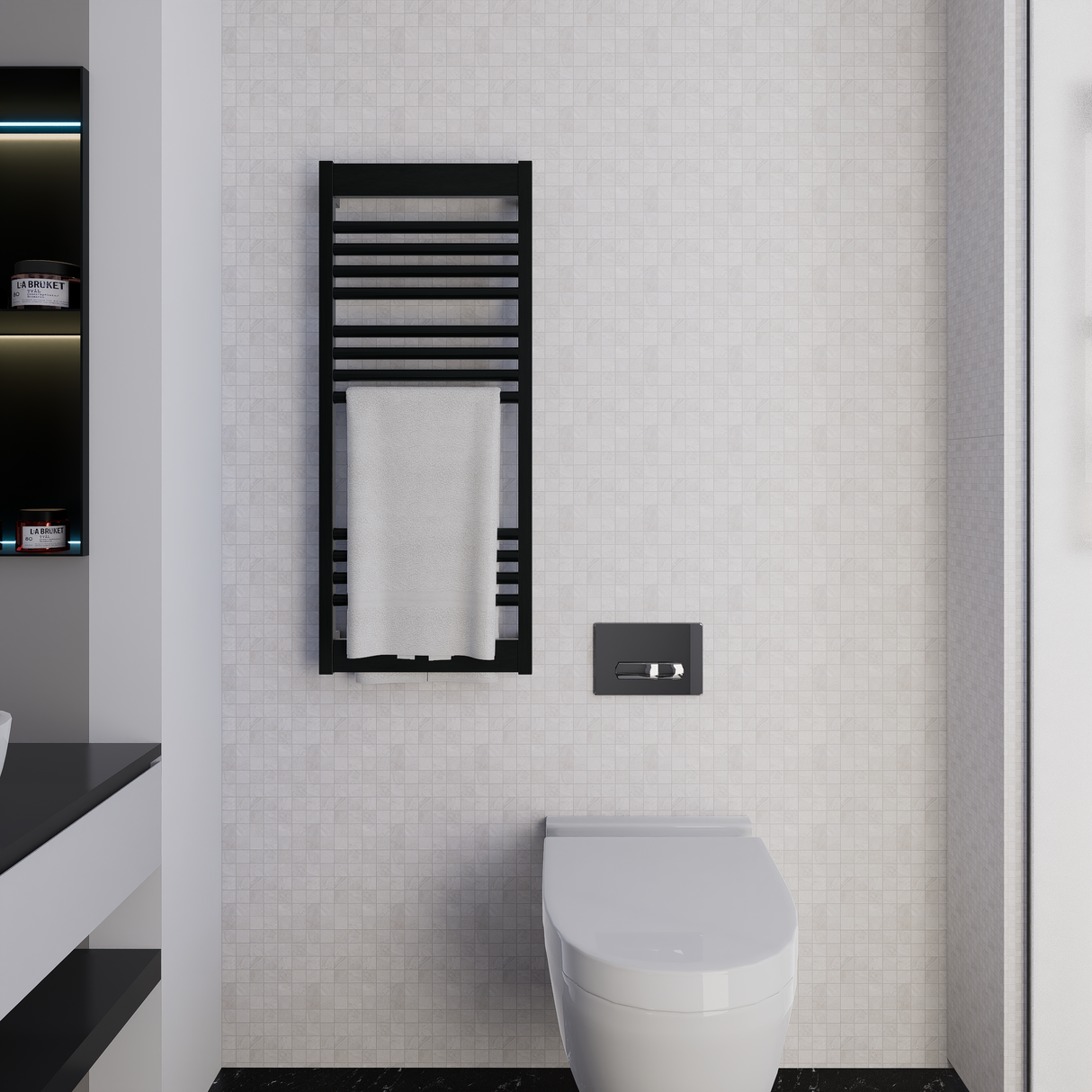 2 X 2 In Lumino Ivory Matte Glazed Porcelain Mosaic