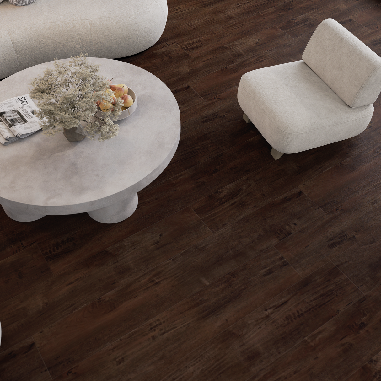 Luxury Vinyl Plank - Capitol Hill With Square Edge - 4' x 7-1/4" x 2mm, 12 Mil Wear Layer - District Pro collection