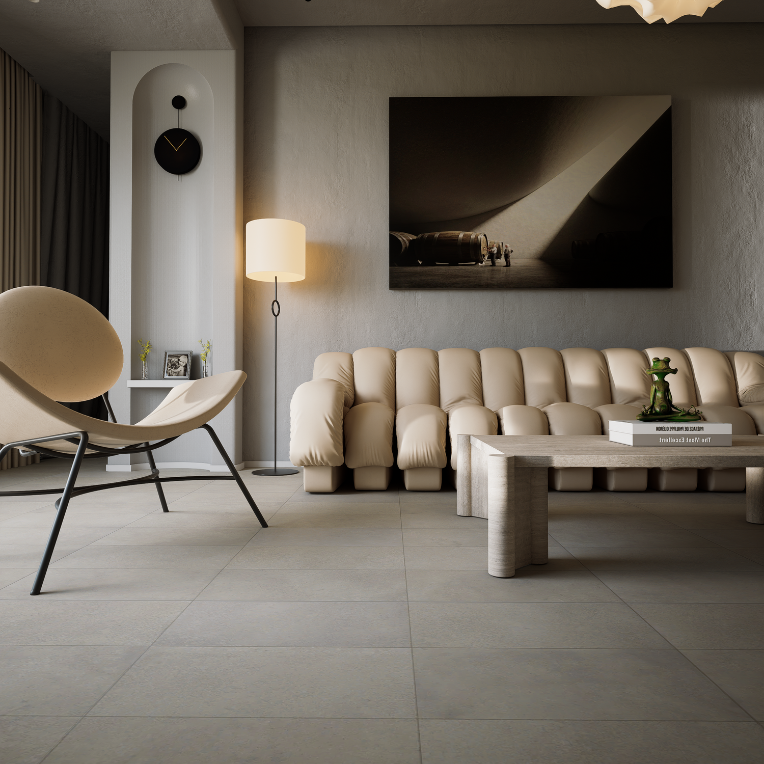 12 x 24 in Locale Stone Matte Pressed Glazed Porcelain Tile