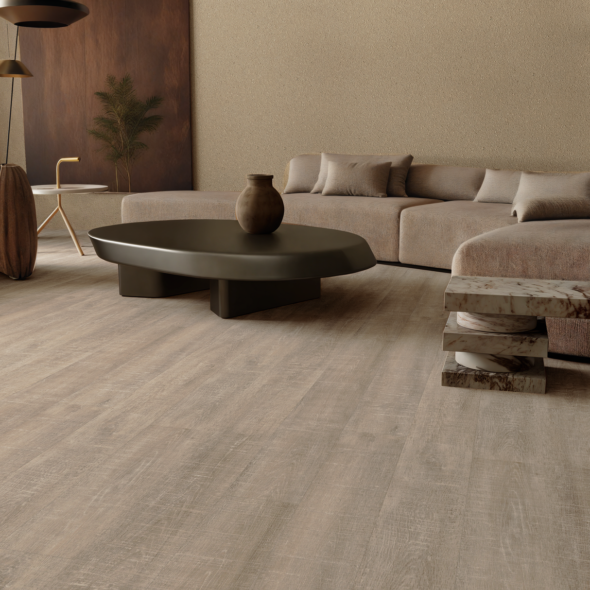 COREtec Plus 7 Plank VV024-00211 Waterproof Rigid Core, Nantucket Oak WPC Luxury Vinyl Floor Plank 7" x 48" x 8mm