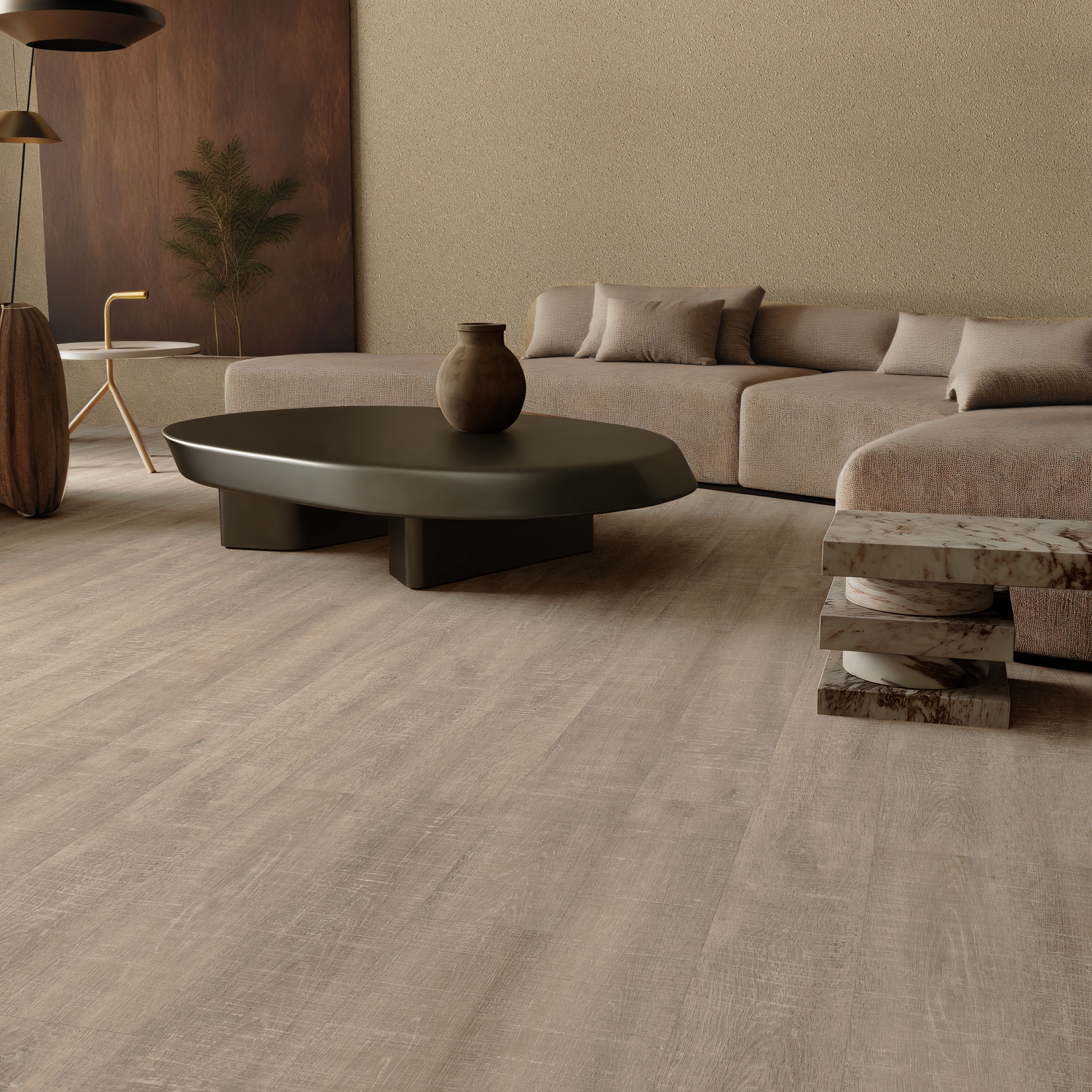 COREtec Plus 7 Plank VV024-00211 Waterproof Rigid Core, Nantucket Oak WPC Luxury Vinyl Floor Plank 7" x 48" x 8mm