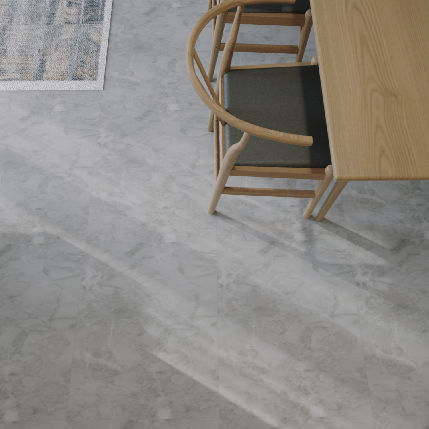 12 x 24 in Lumino Grigio Heritage Texture Pressed Glazed Porcelain Tile