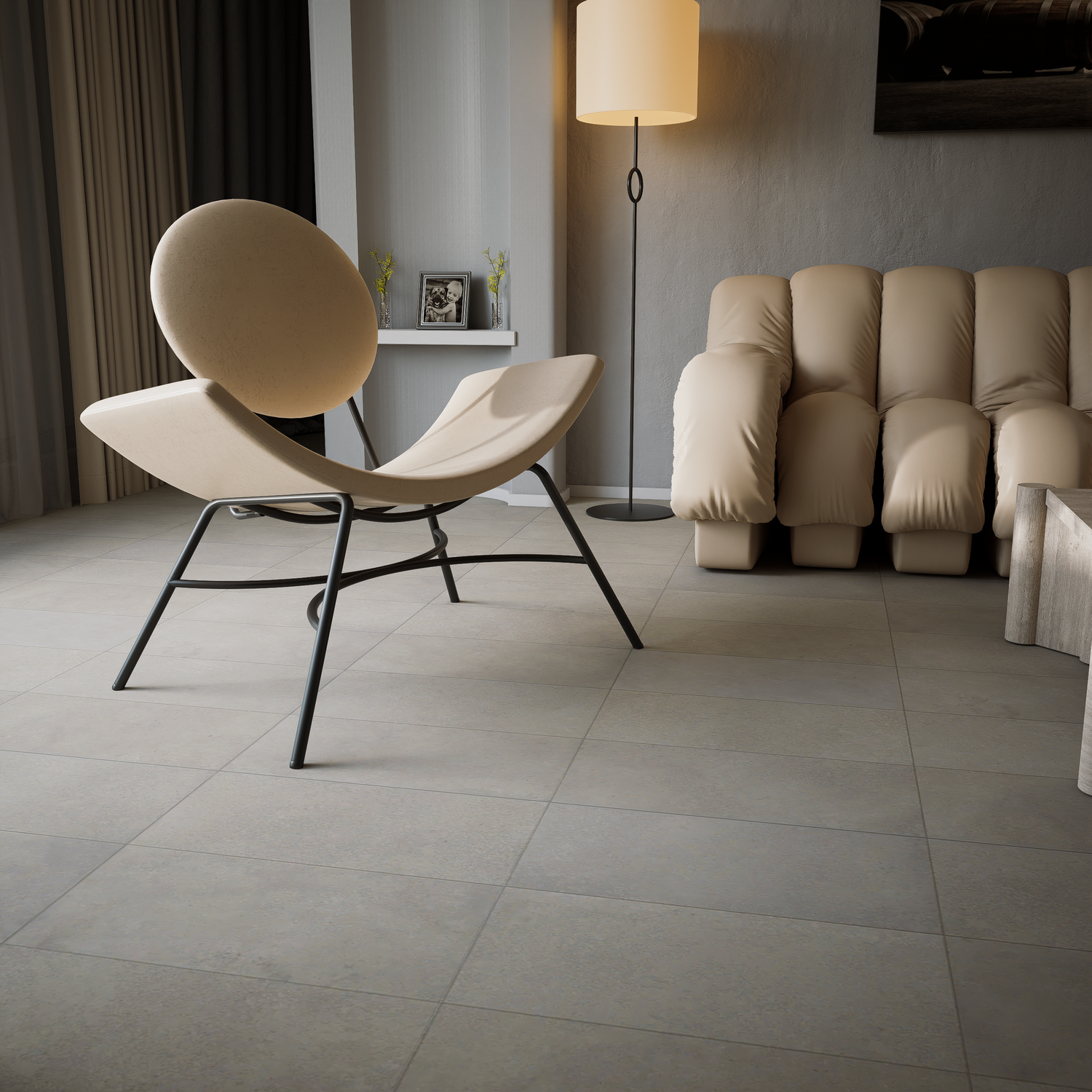 12 x 24 in Locale Stone Matte Pressed Glazed Porcelain Tile