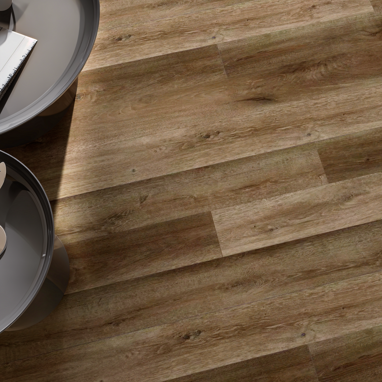 Luxury Vinyl Plank - Chandler With Square Edge - 4' x 7-1/4" x 2mm, 12 Mil Wear Layer - District Pro collection (48.33 Sq. Ft./Box)