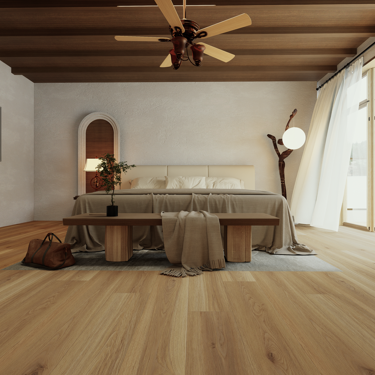 Luxury Vinyl Plank - Westgate With Square Edge - 4' x 7-1/4" x 2mm, 12 Mil Wear Layer - District Pro collection