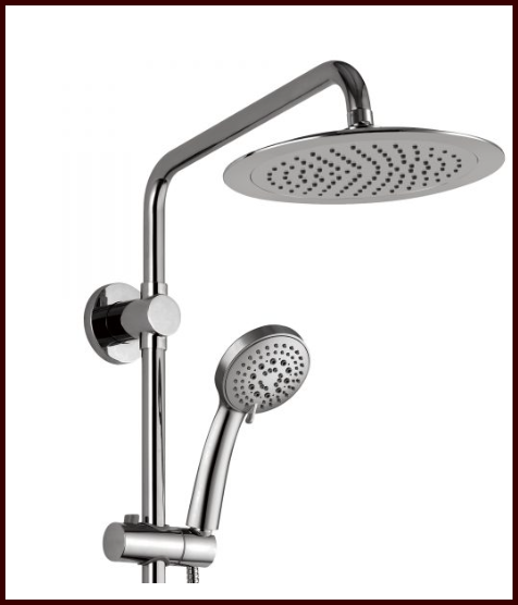 Pulse - SeaBreeze II Shower System – 1088 - Brushed Nickel & Valve