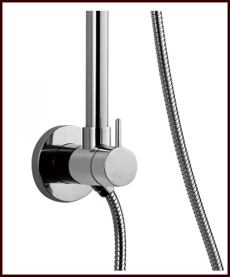Pulse - SeaBreeze II Shower System – 1088 - Brushed Nickel & Valve