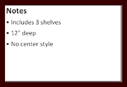 HCI - BLACK ONYX SHAKER RTA - WALL CABINET 2 DOORS 27"W - 27"W X 42"H X 12"D -W2742