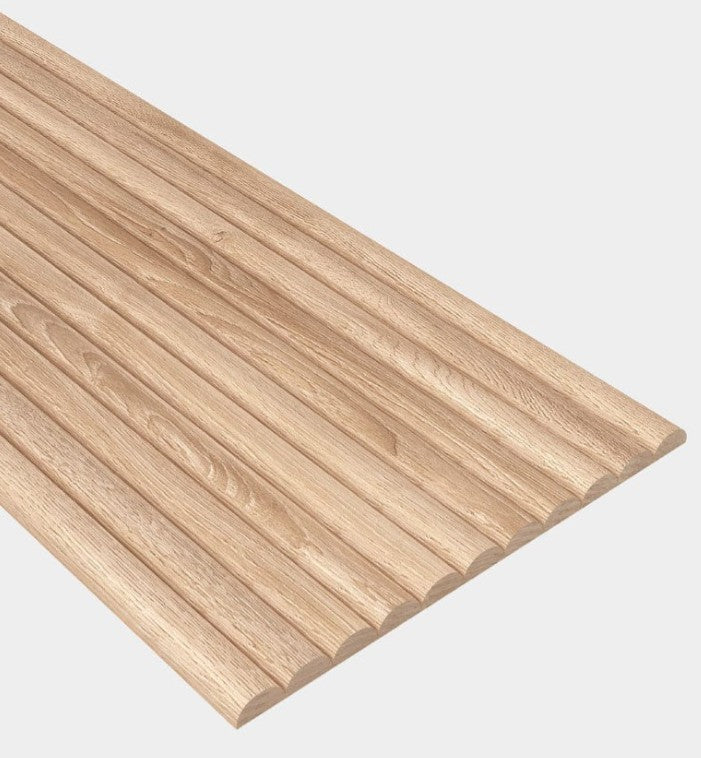 Flutto Flexible Tambour Wood Panels - Oak - Small - 47.24" x 23.62" - FluttoTambourOakSmall