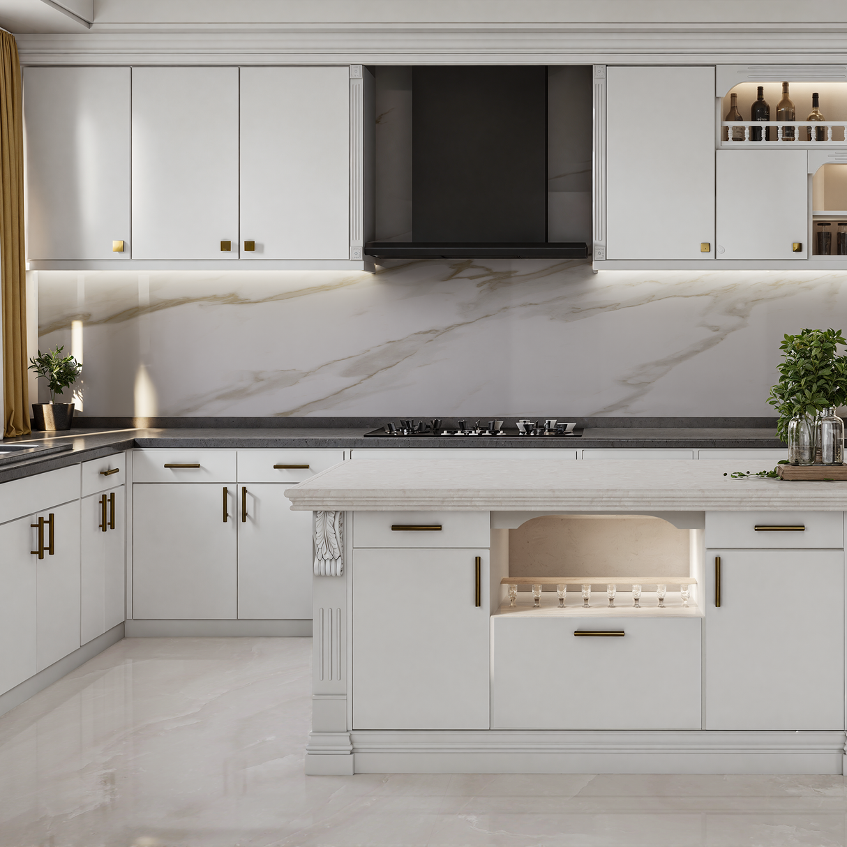 10 Foot Kitchen - Sonoma White