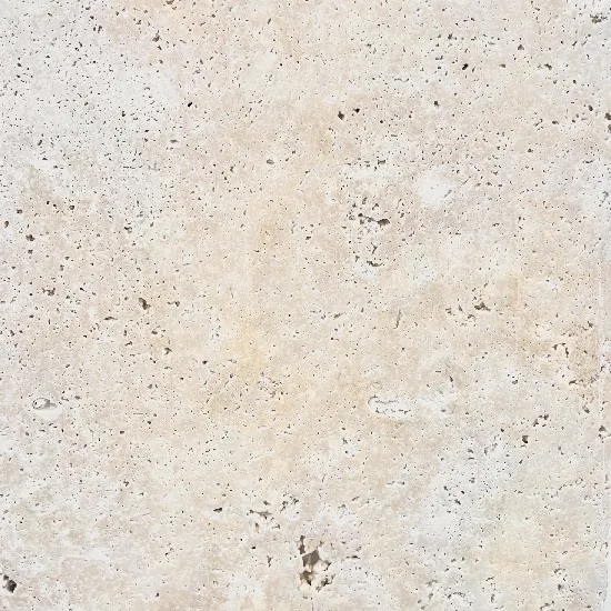 5/8 x 12 in Ivory Honed Travertine Pencil