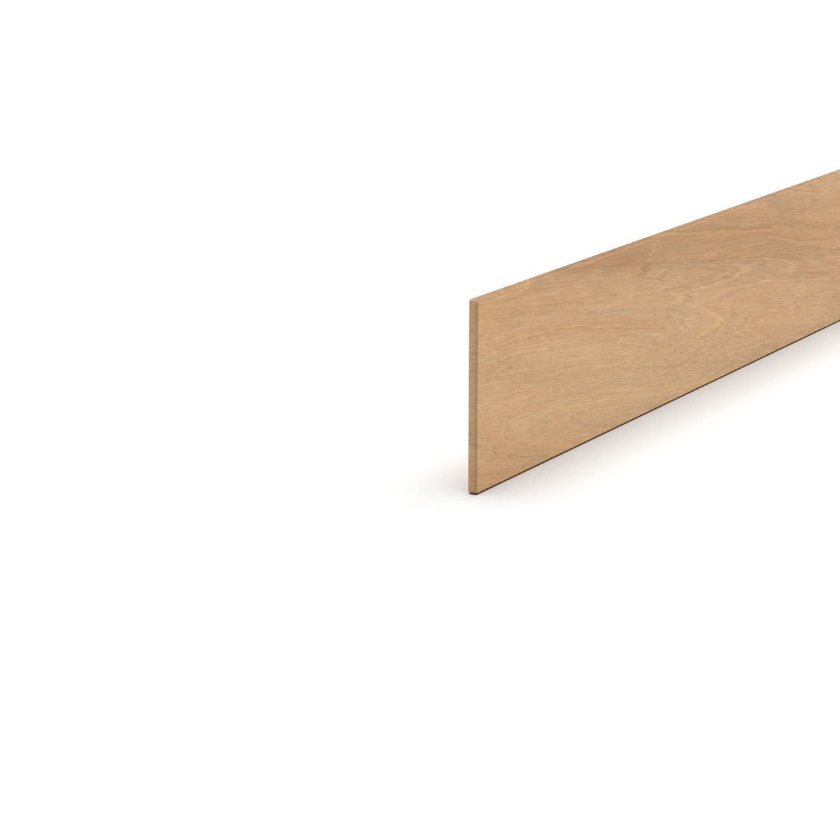 Liberty Shaker Karamel - 96 Inch Toe Kick Accessories - 96" Width x 4.5" Height x 0.25" Depth