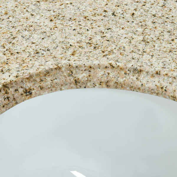 25 in x 22 in Desert Gold Granite Vanity Top
