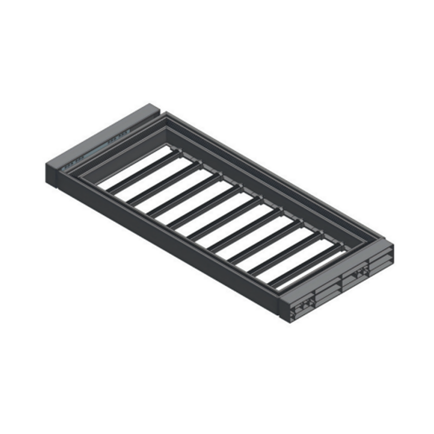 Arctic White Closets - 30" Tie Rack - 30" Width  x 13.625" Depth