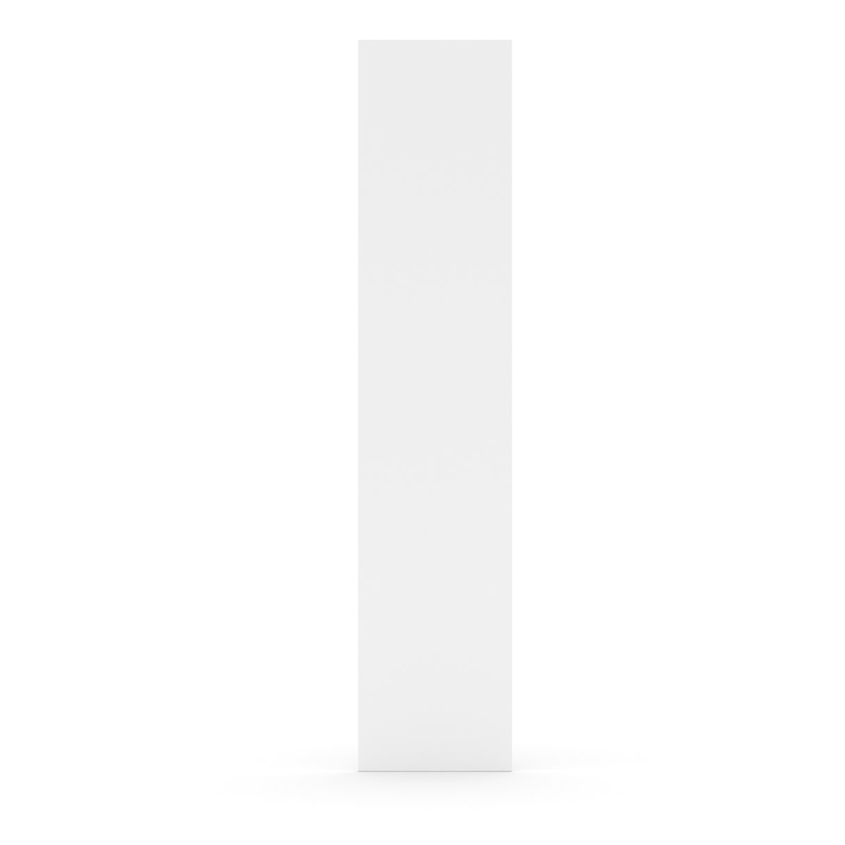 Liberty Shaker White - 23.25 Inch Side Finished Skins Accessories - 23.25" Width x 96" Height x .25" Depth