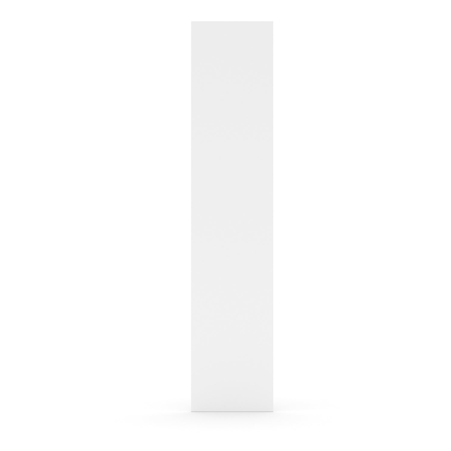 Liberty Shaker White - 23.25 Inch Side Finished Skins Accessories - 23.25" Width x 96" Height x .25" Depth