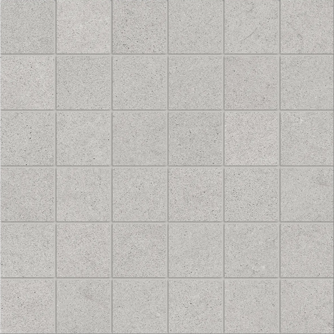 2 x 2 in Artifact Fog Matte Glazed Porcelain Mosaic