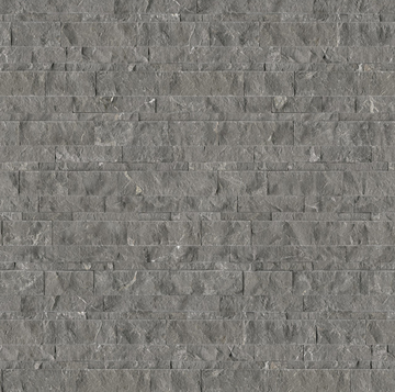 6 X 24 In Stark Carbon Split Face Marble Panel