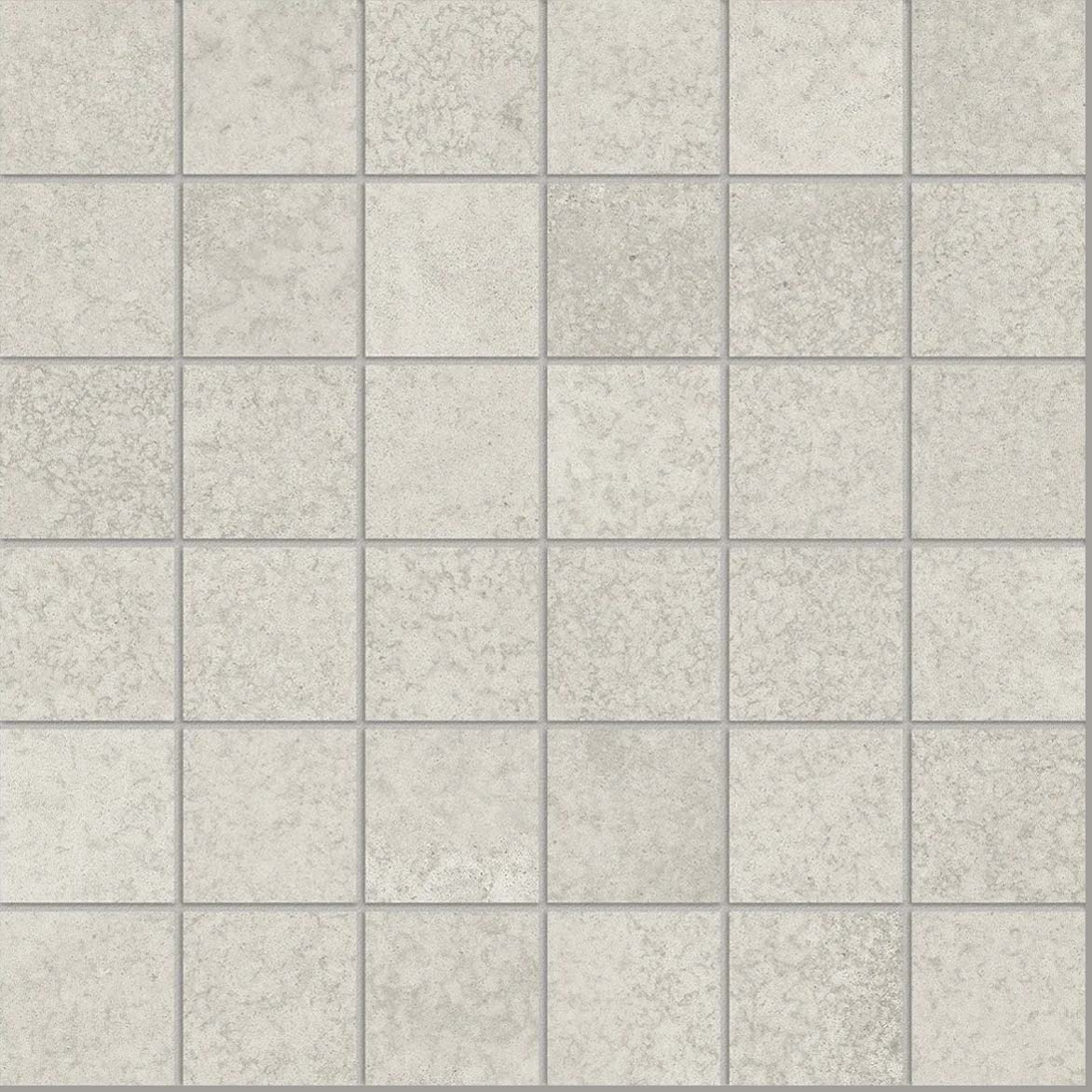 2 x 2 in Locale Glacier Matte Glazed Porcelain Mosaic
