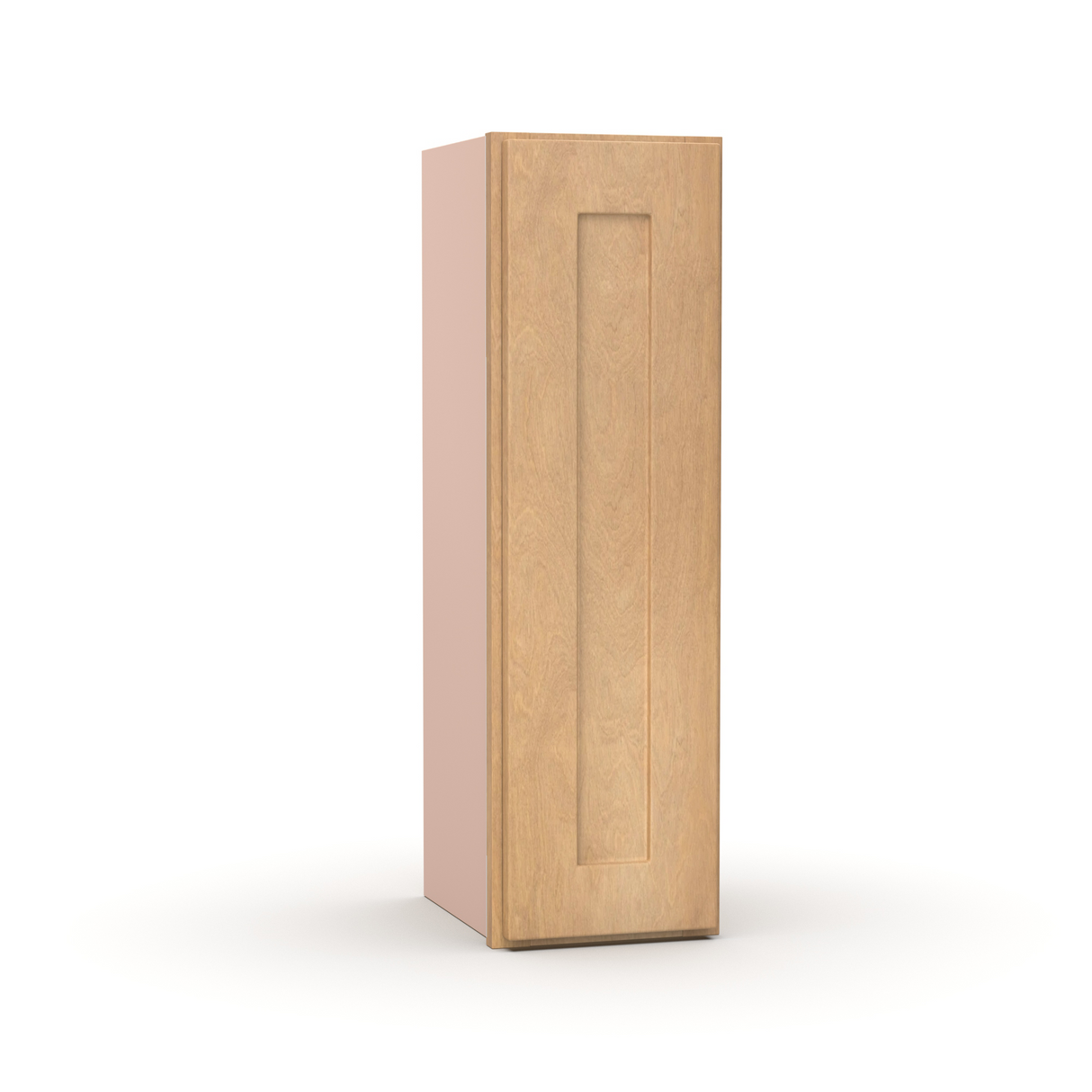 Liberty Shaker Karamel - 9 Inch Height Single Door Wall Cabinet - 9" Width x 30" Height x 12" Depth