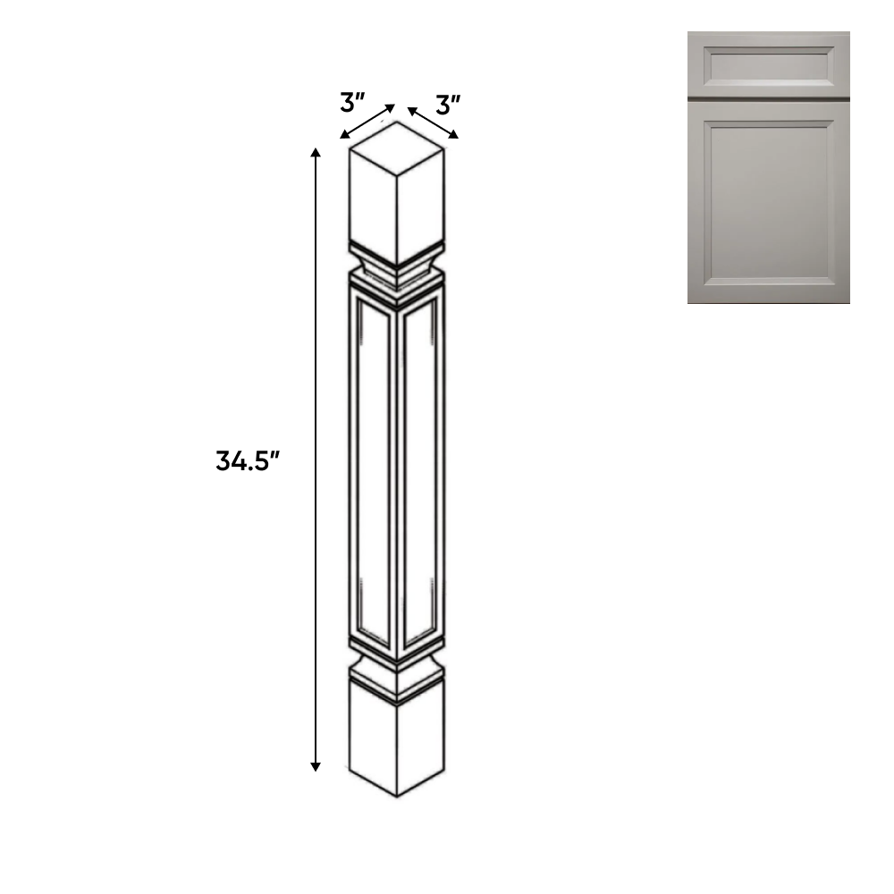 Windsor Ashen - 3 Inch Structural Accessories - 3